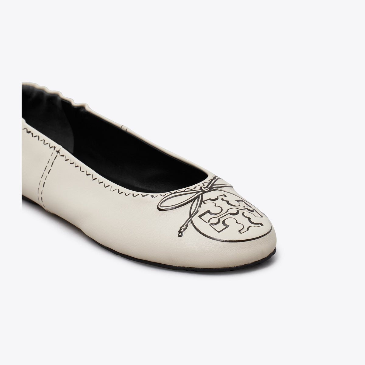 Tory Burch Reva Travel Ballet - New Cream - 4