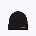 Tory Burch Ribbed Knit Beanie - Black