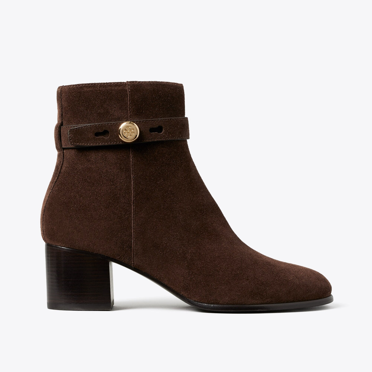Tory Burch Romy Ankle Boot - Dark Cocoa