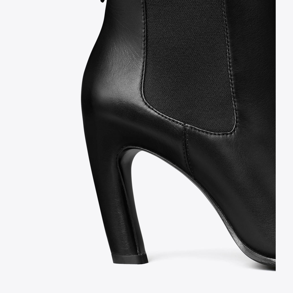 Tory Burch Romy Chelsea Heeled Boot - Perfect Black - 4