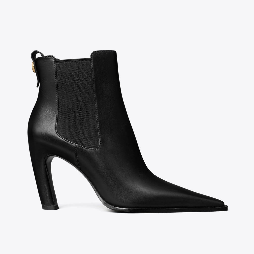 Tory Burch Romy Chelsea Heeled Boot - Perfect Black