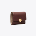 Tory Burch Romy Flap Wallet - Dark Carmine