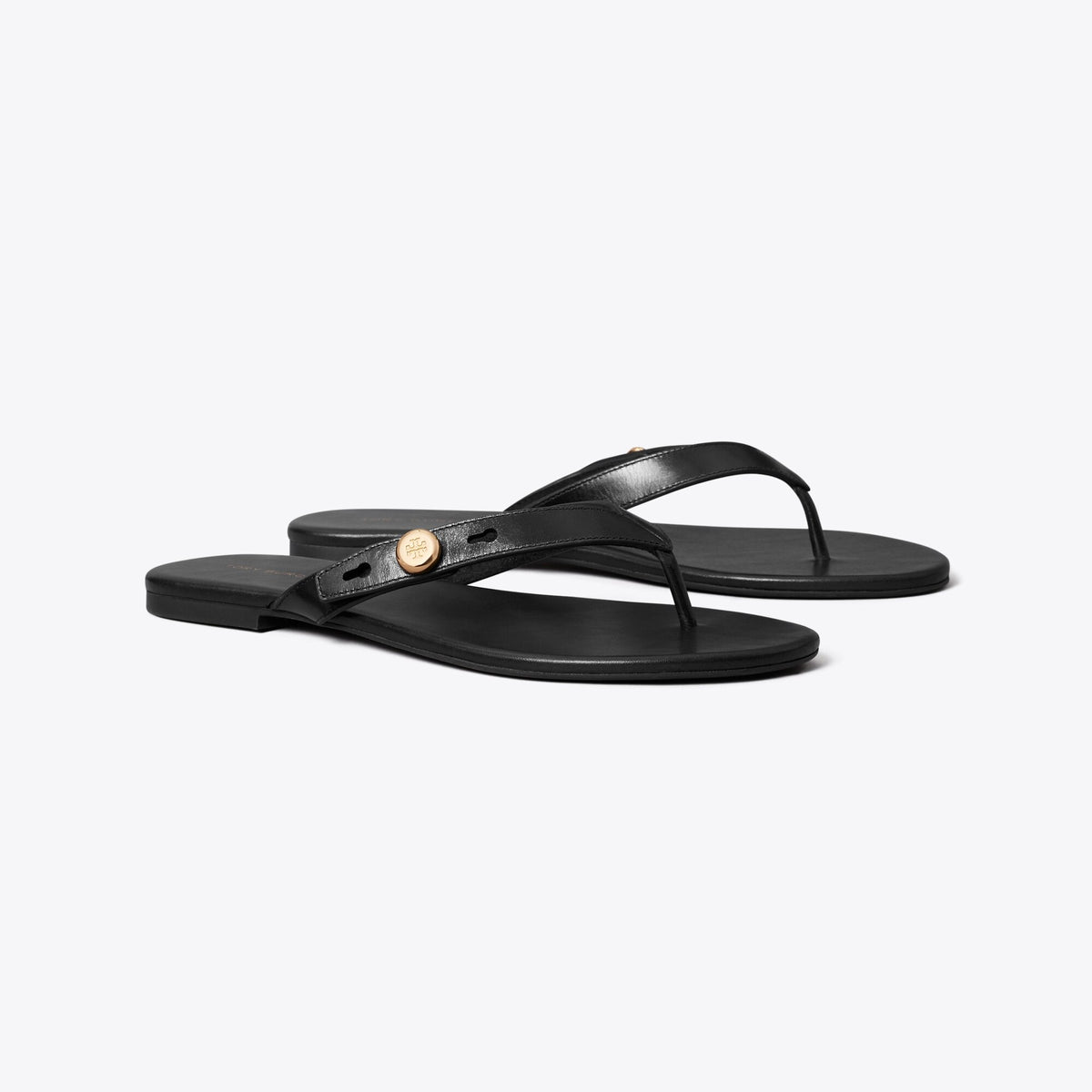 Tory Burch Romy Flip-Flop - Perfect Black