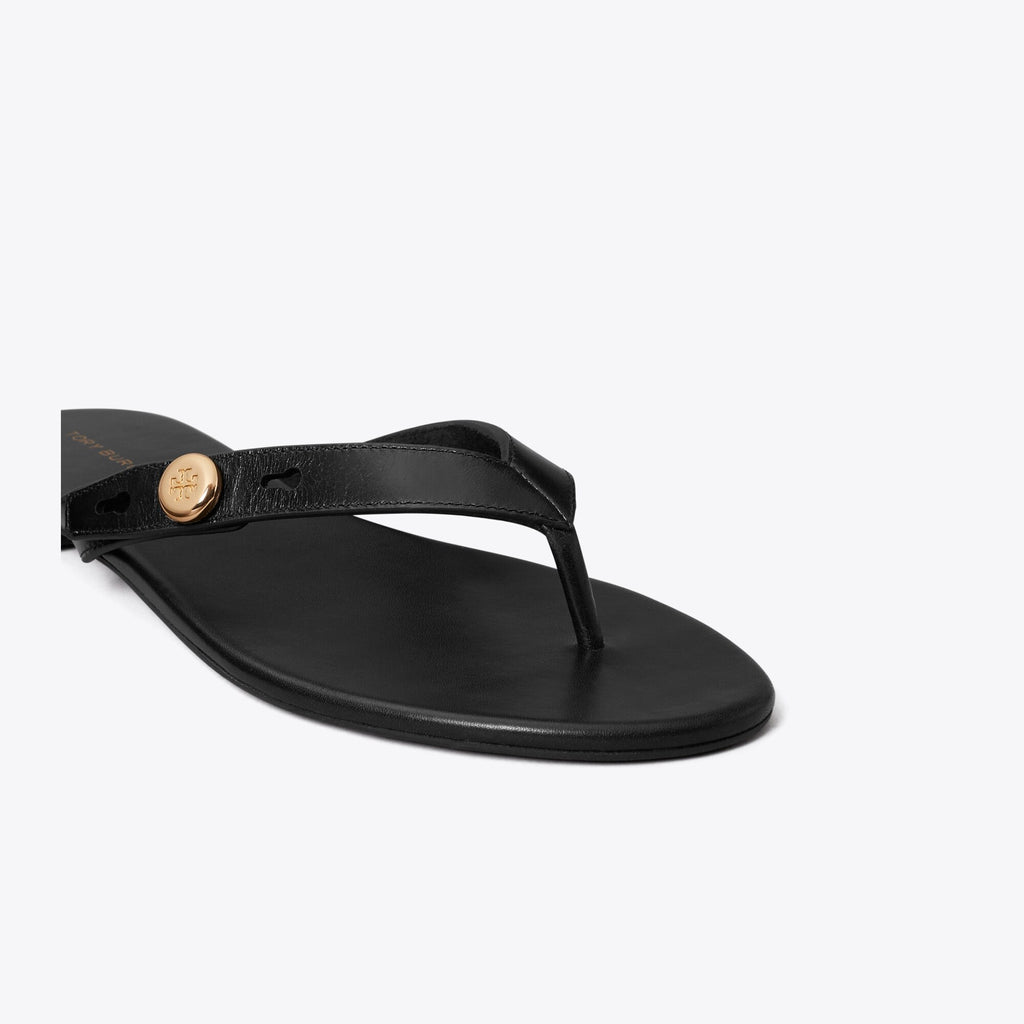 Tory Burch Romy Flip-Flop - Perfect Black - 4