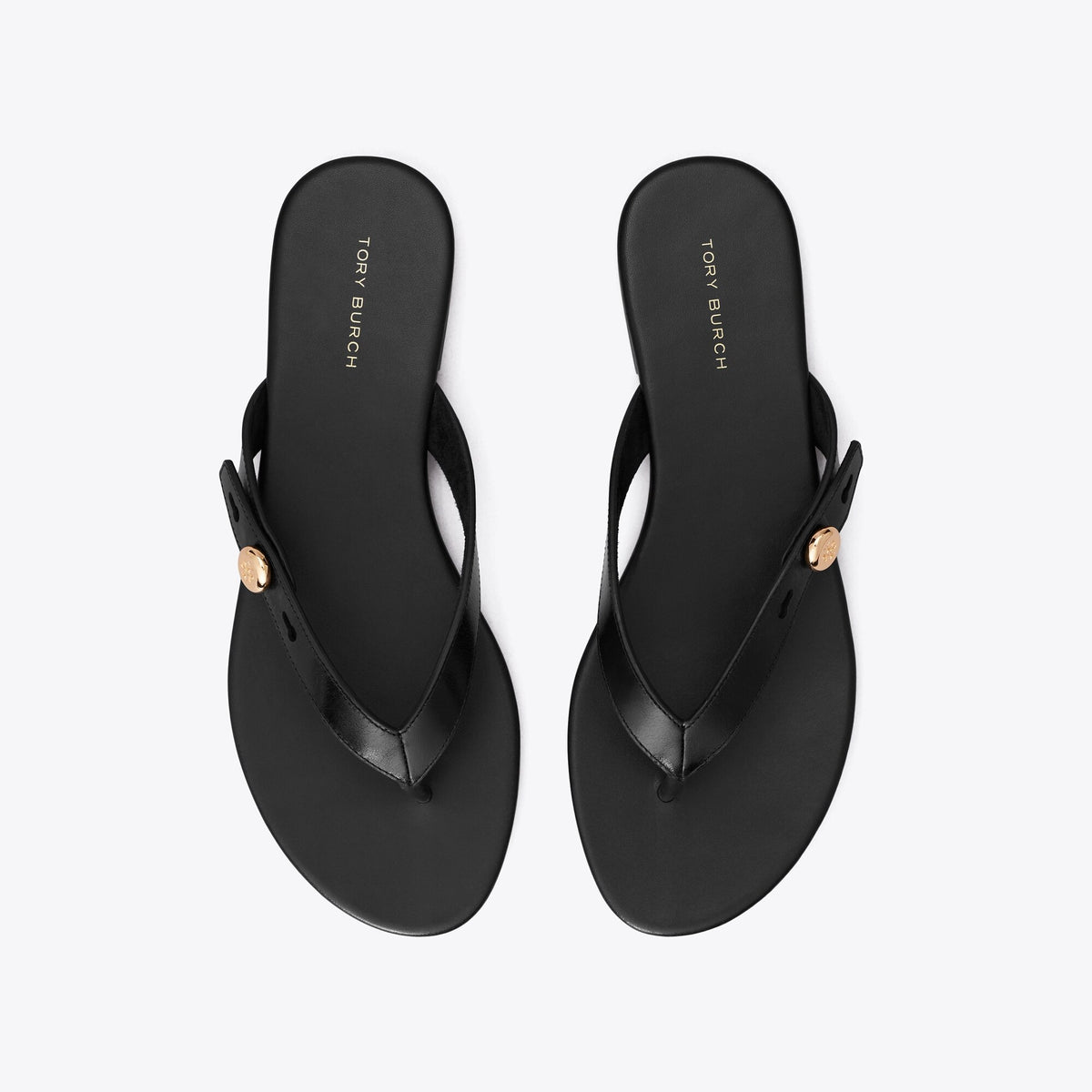 Tory Burch Romy Flip-Flop - Perfect Black - 5