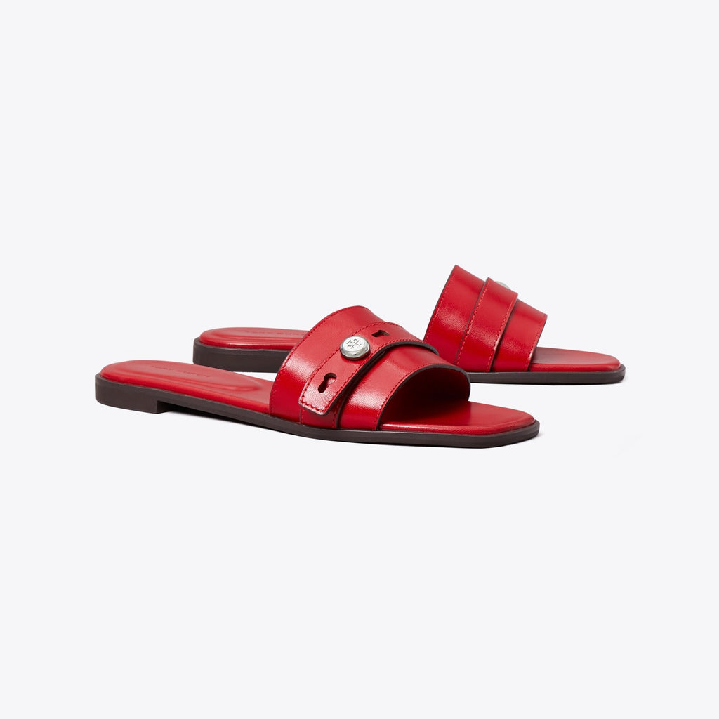 Tory Burch Romy Slide - Toucan Red