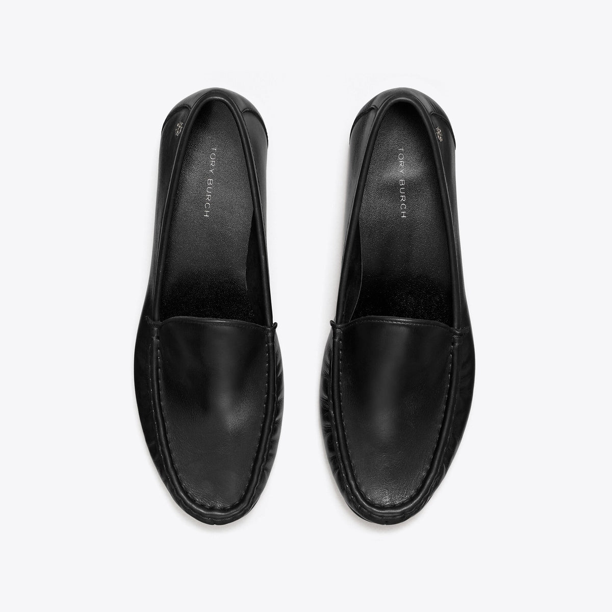Tory Burch Ruched Loafer - Perfect Black - 5