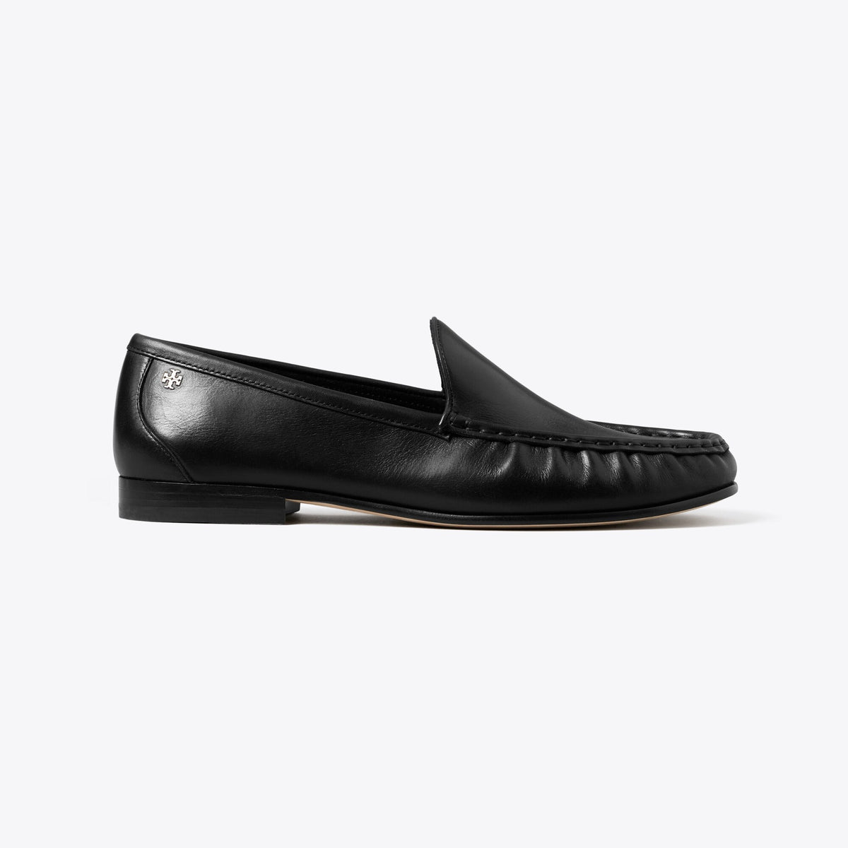 Tory Burch Ruched Loafer - Perfect Black - 3