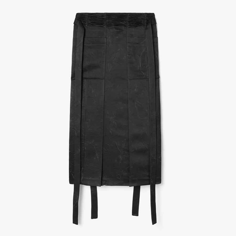 Tory Burch Silk Satin Skirt