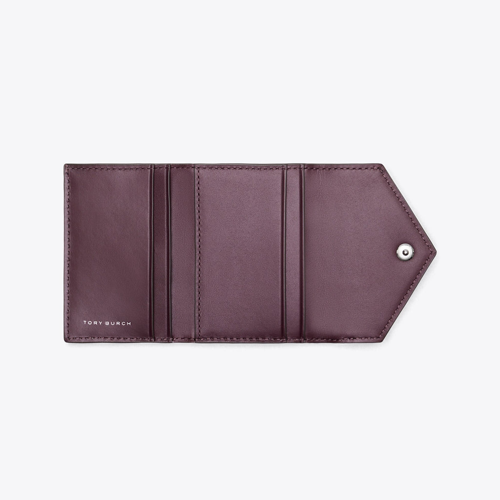 Tory Burch Small Colorblock Envelope Wallet - Soft Custard Multi - 3