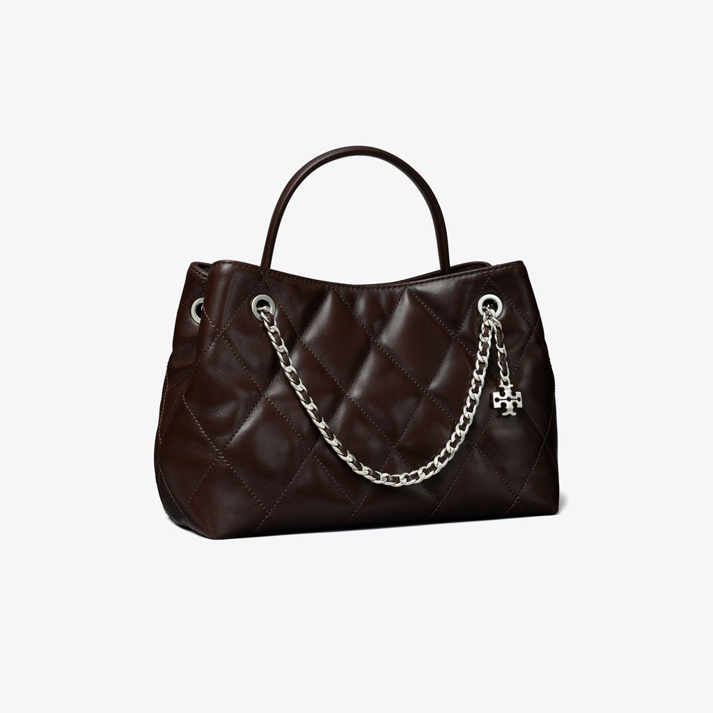 Tory Burch Small Fleming Carryall - Cocoa