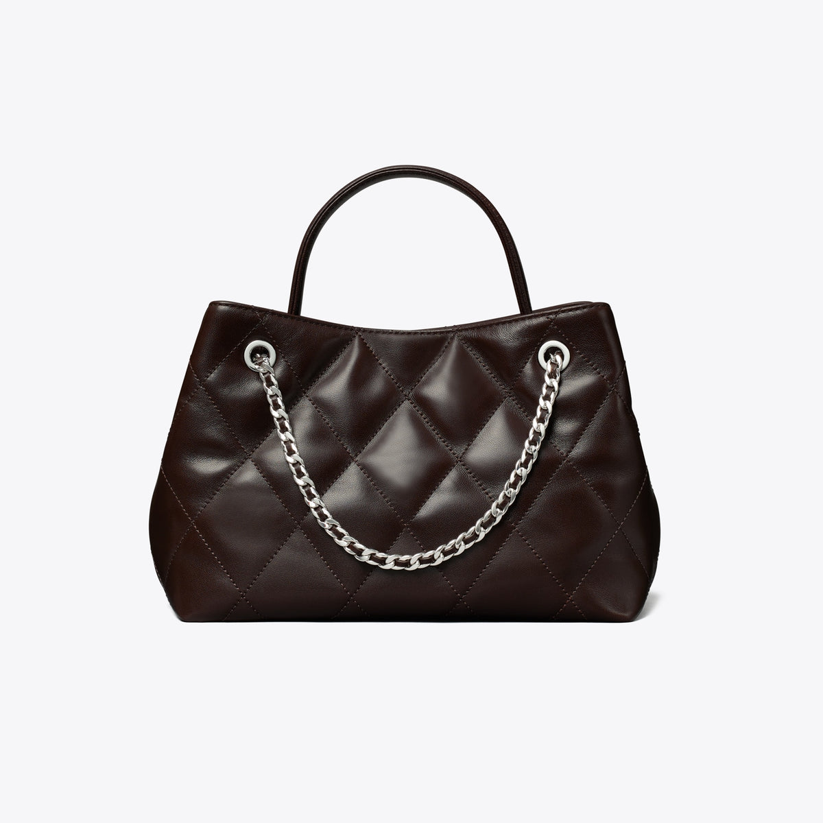 Tory Burch Small Fleming Carryall - Cocoa - 6