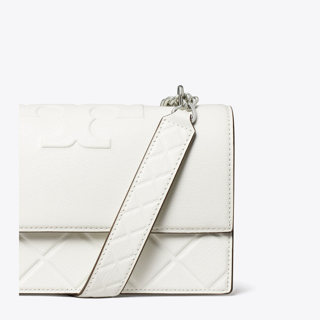 Tory Burch Small Fleming Shoulder Bag - Blanc - 6