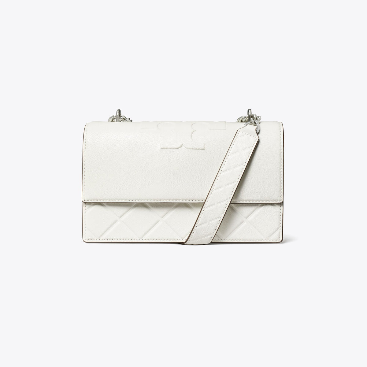 Tory Burch Small Fleming Shoulder Bag - Blanc - 5