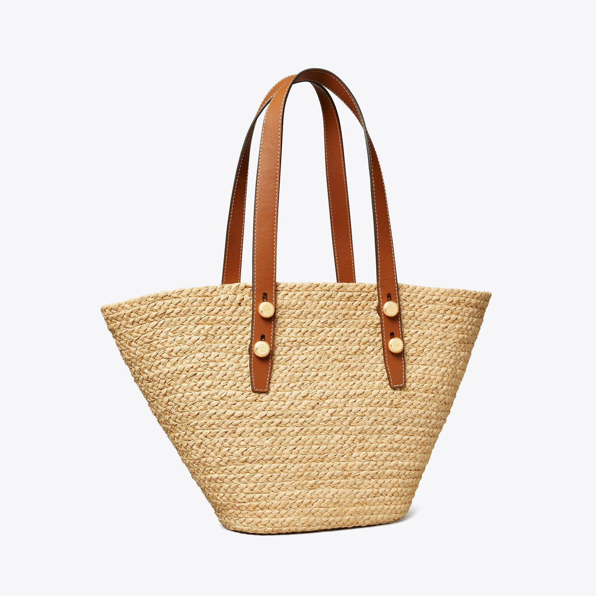 Tory Burch Small Romy Basket Tote - Natural