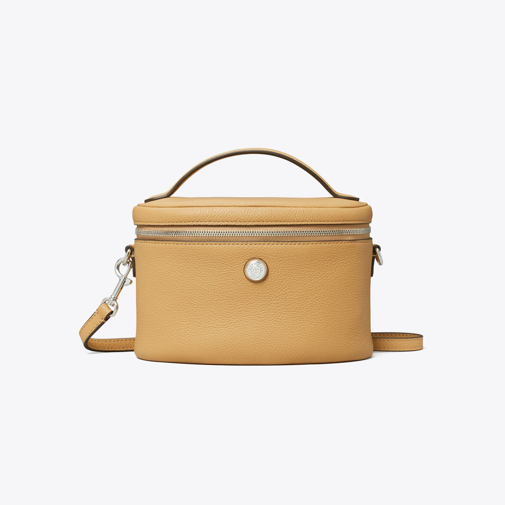 Tory Burch Soft Pebbled Vanity Case - Biscotti - 3