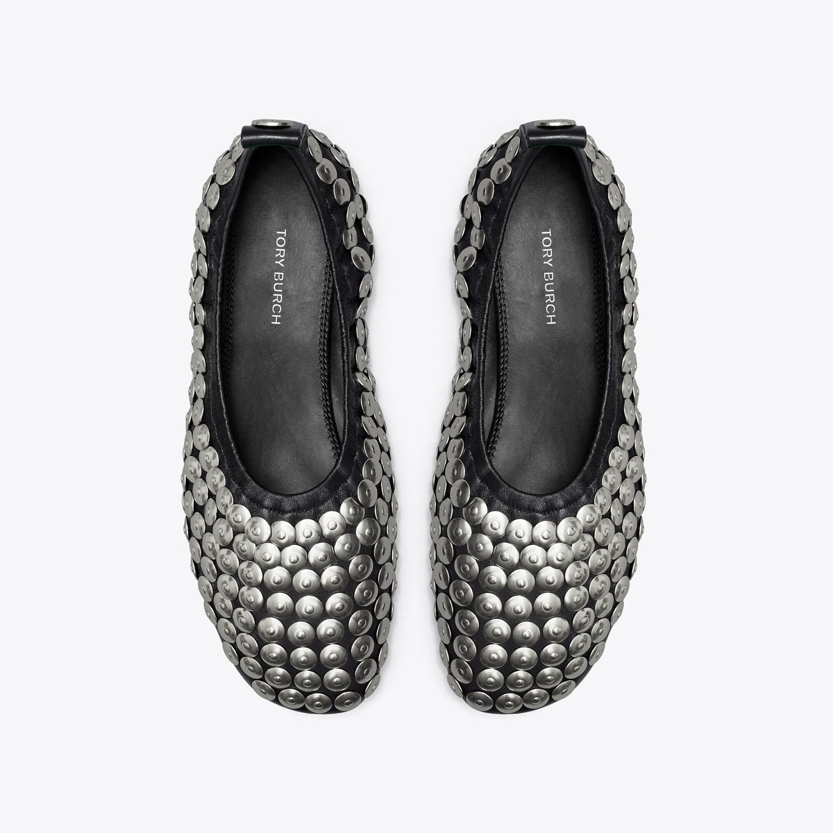 Tory Burch Studded Ballet - Perfect Black - 5