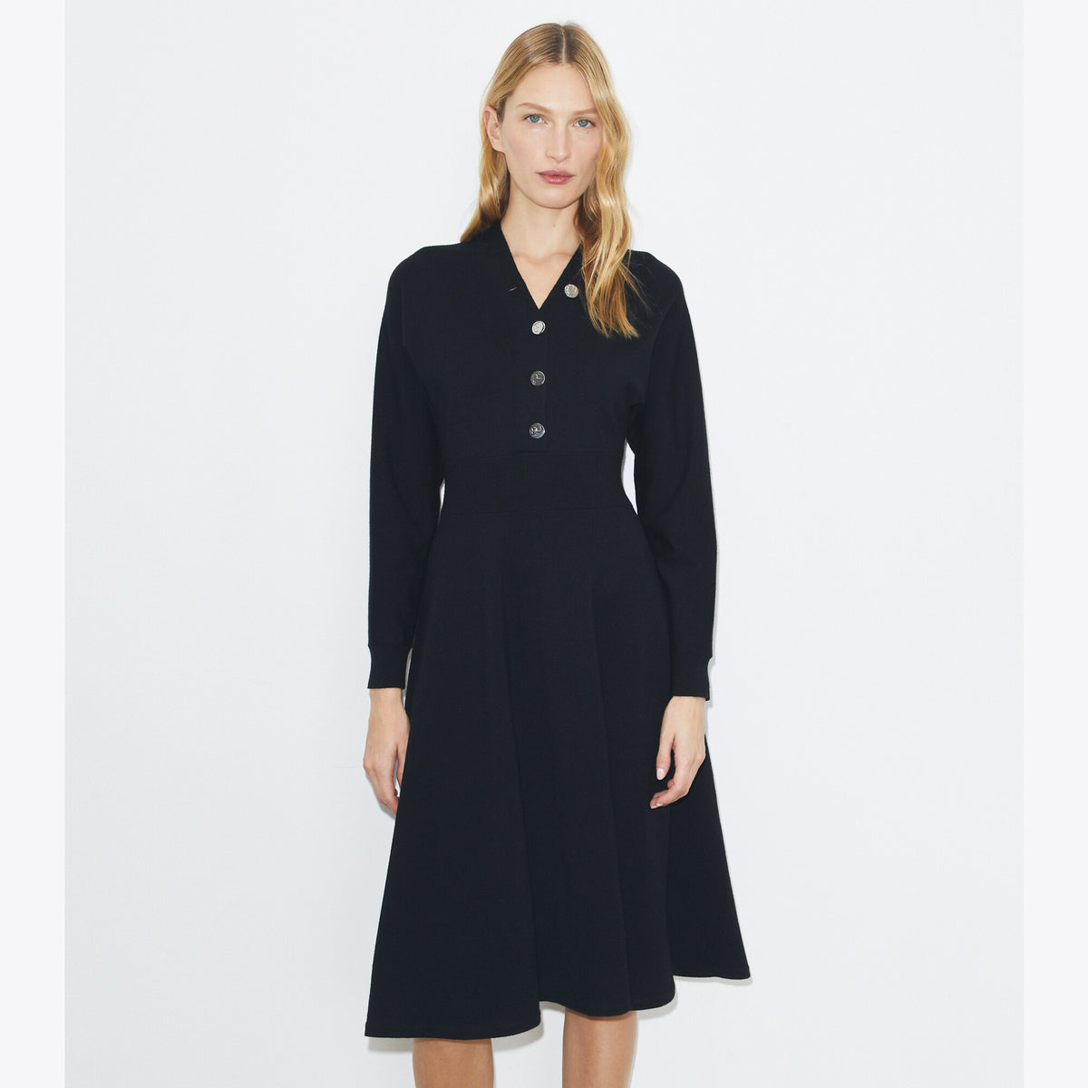Tory Burch Sweater Dress - Black - 5