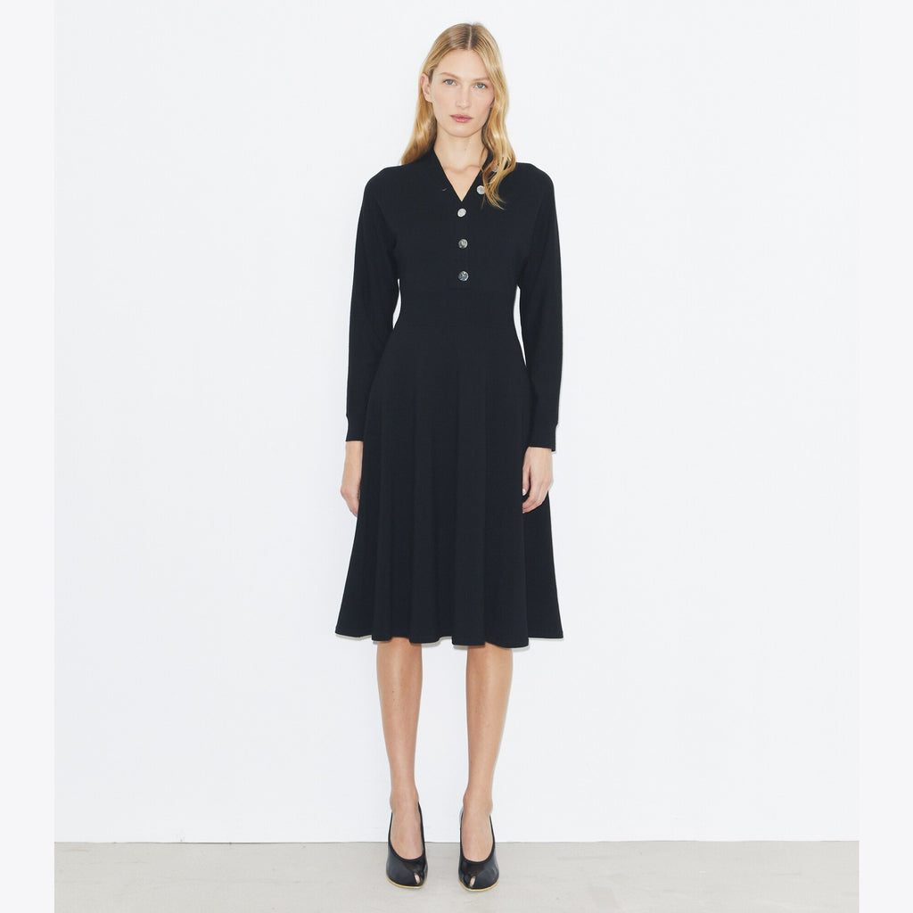 Tory Burch Sweater Dress - Black - 2