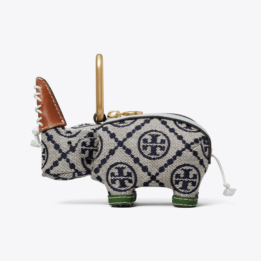 Tory Burch T Monogram Rhino Bag Charm