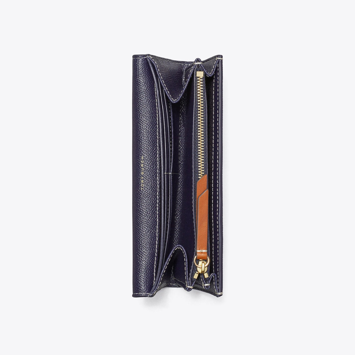 Tory Burch T Monogram Romy Long Flap Wallet - Tory Navy - 4