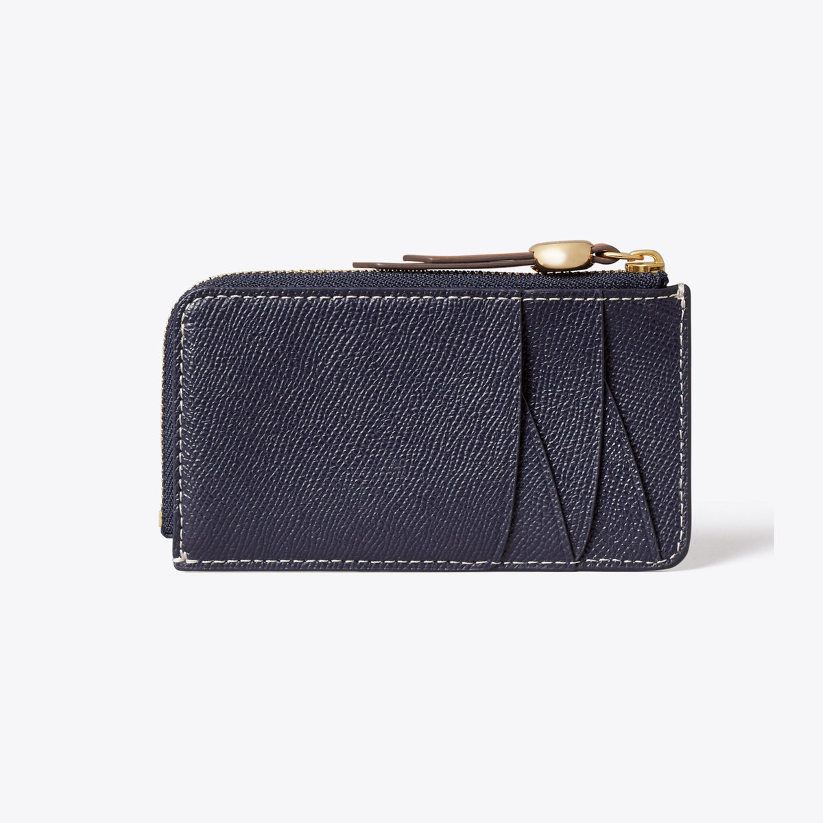 Tory Burch T Monogram Romy Zip Card Case - Tory Navy - 3