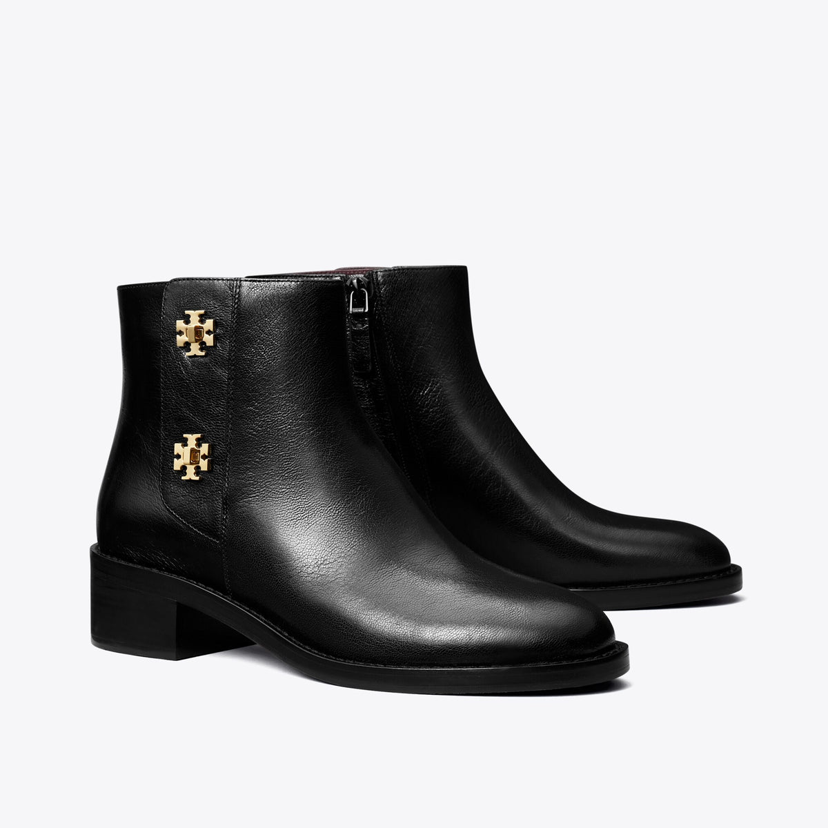 Tory Burch Turnlock Ankle Boot - Perfect Black - 3