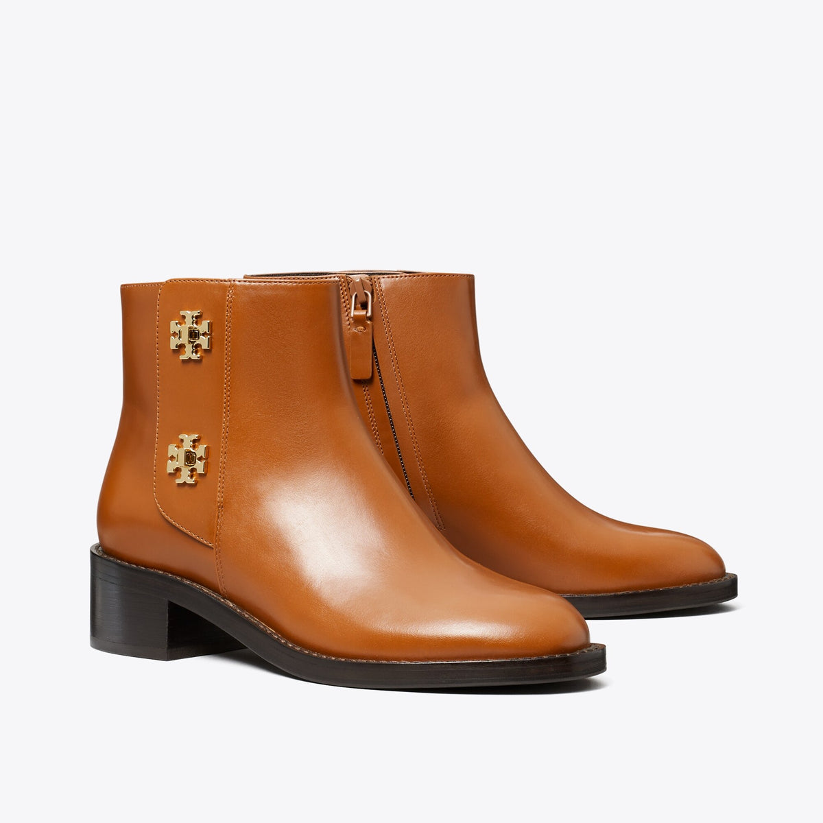 Tory Burch Turnlock Ankle Boot - Sierra Cognac - 3