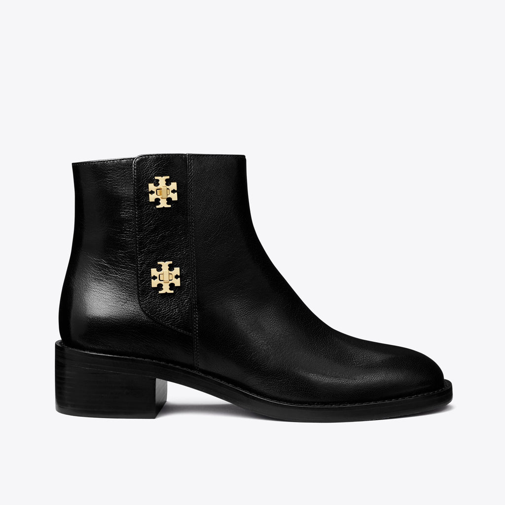 Tory Burch Turnlock Ankle Boot - Perfect Black