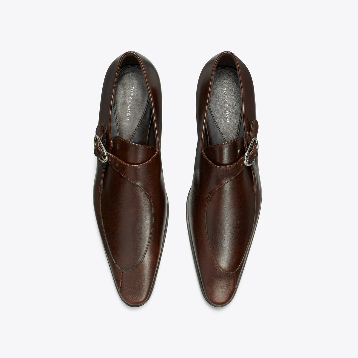 Tory Burch Twisted Monk Strap - Bark Brown - 5