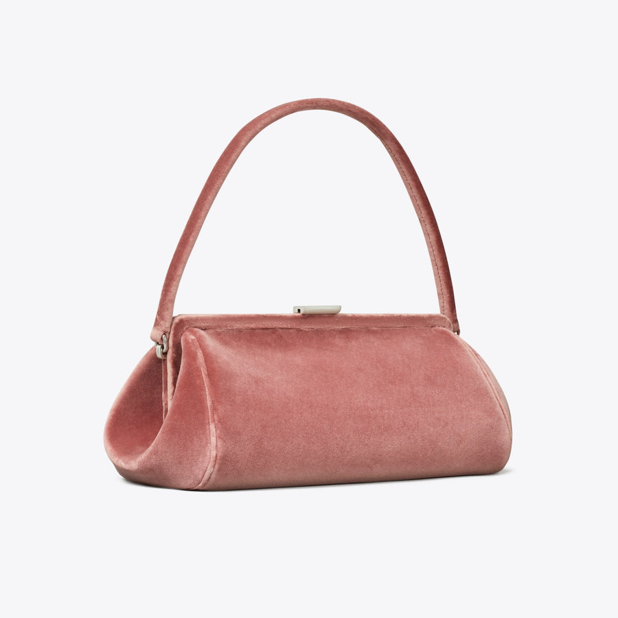 Tory Burch Velvet Frame Clutch