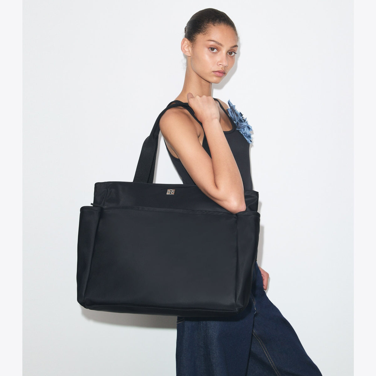 Tory Burch Virginia Baby Bag - Black - 2