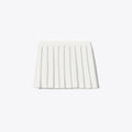 Tory Burch X-Embroidered Tennis Skirt - Snow White